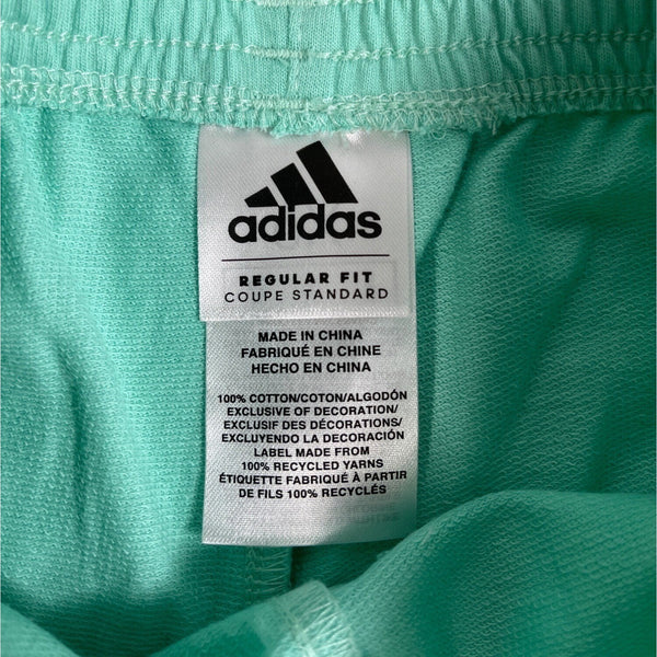 Adidas Youth Girl's Teal Shorts Sz 6x - NWT