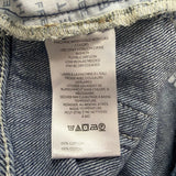 We The Free Womens Blue Cotton Belted High-Waisted Wide-Leg Denim Jeans Size 30