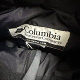 Columbia Mens Blue & Brown Puffer Vest Winter Outerwear Quilted Zip-Up Size L