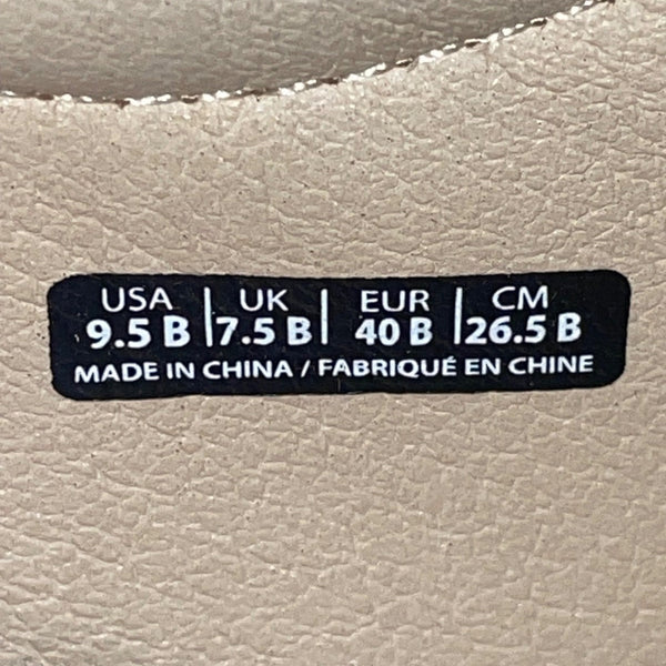 Revitalign Women’s Light Brown Patent Strap Malibu Bella  Sneakers Size 9.5B