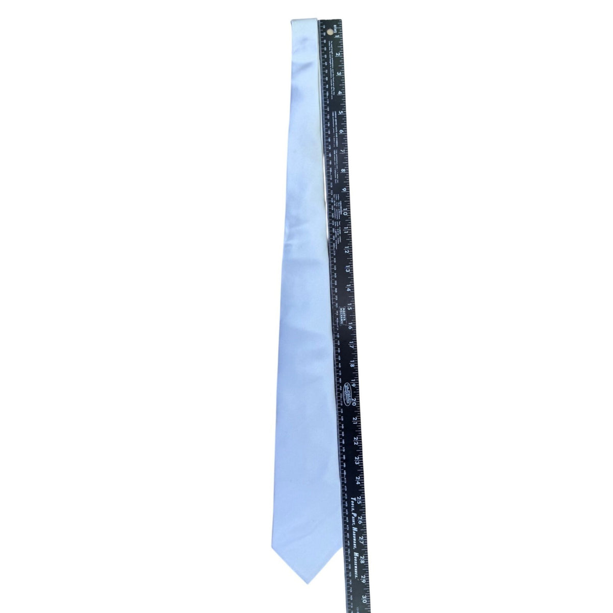 Jonathan Wachtel Mens White 100% Silk Necktie Elegant Formal Wear Accessory