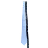 Jonathan Wachtel Mens White 100% Silk Necktie Elegant Formal Wear Accessory