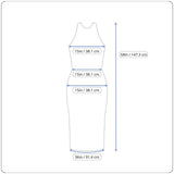 Patrizia Luca Milano Womens Sleeveless Tropical Print Maxi Dress