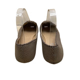 Splendid Women's Taupe Snake Print Design Leather Slip-On FLat Loafers Size 7.5M