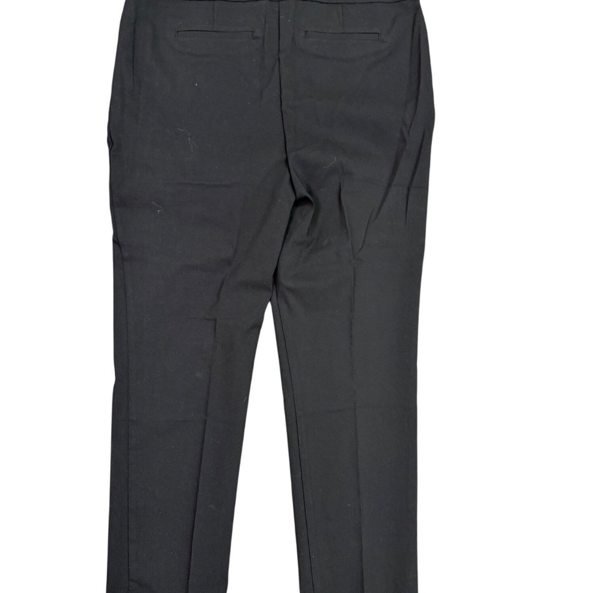 Chico’s Women’s Black Rayon Blend Slim Ankle Pants So Slimming 360 Pants 10R