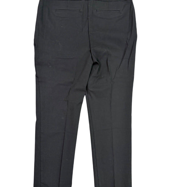 Chico’s Women’s Black Rayon Blend Slim Ankle Pants So Slimming 360 Pants 10R