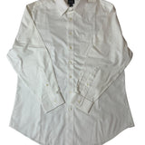 Jos A Bank Mens White Yellow Button-Down Dress Shirts 16.5 34