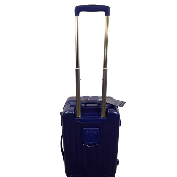 Triforce Unisex Blue Aluminum 2-Piece Luggage Set With Spinner Wheels & TSA Lock