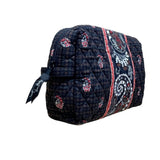 Vera Bradley Women’s Brown Quilted Paisley Fabric Carry-On Travel Duffel Bag