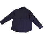 Timberland Mens Navy Cotton & Polyester Long Sleeve Button-Up Shirt Size XL