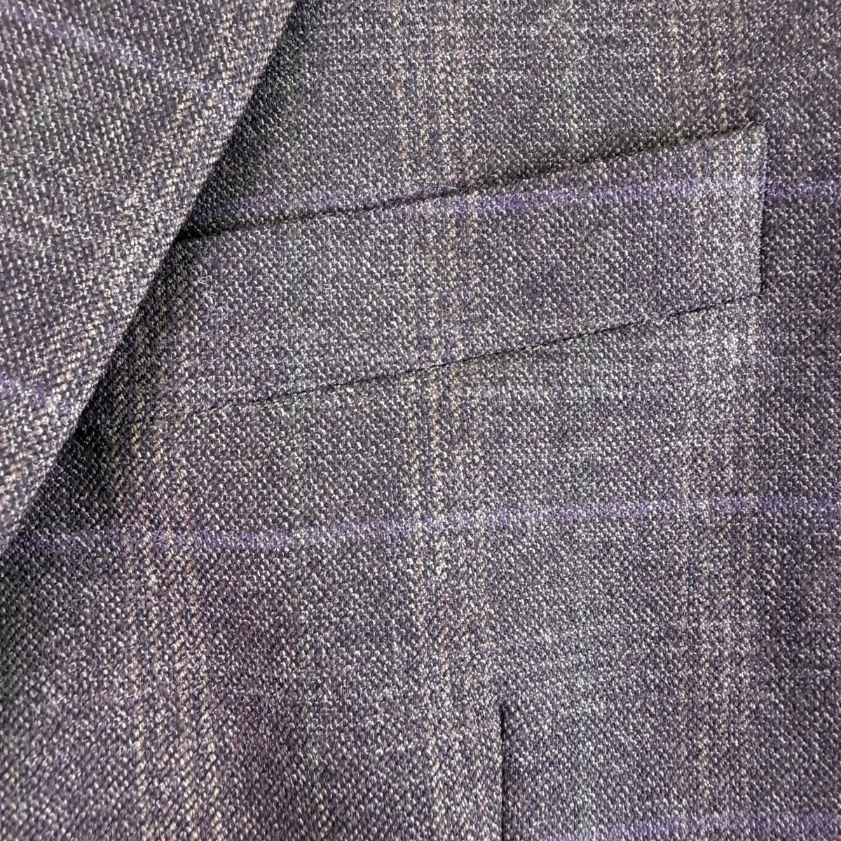 Calvin Klein Mens Gray Check Wool Blazer Jacket Stylish Plaid Formal Wear Sz40R