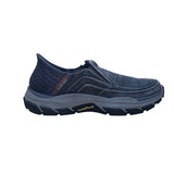 Skechers Men’s Charcoal Slip-Ons Arch Fit Air-Cooled Holmgren Shoes Size 9.5