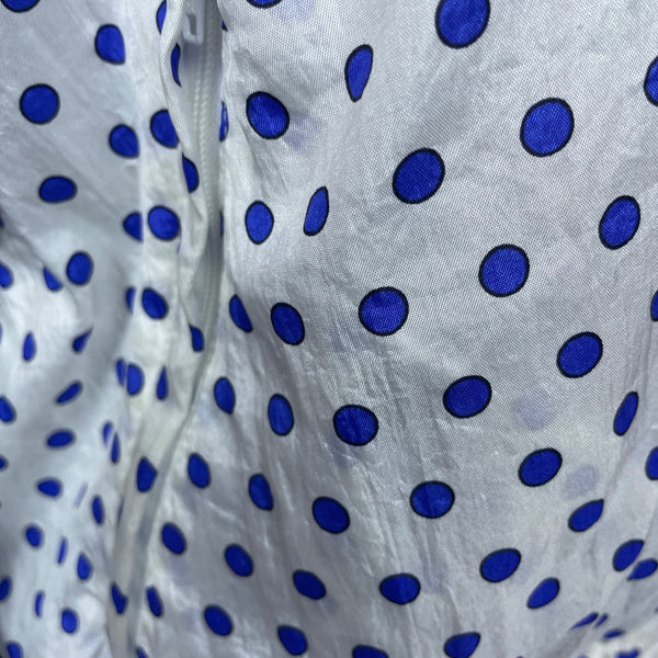 Ellesse Womens Blue Polka Dot Tracksuit Set Nylon Polyester Cotton Size 3