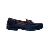Allen Edmonds Men’s Brown & Black Leather Tassel Slip-On Nashua Loafers Size 13