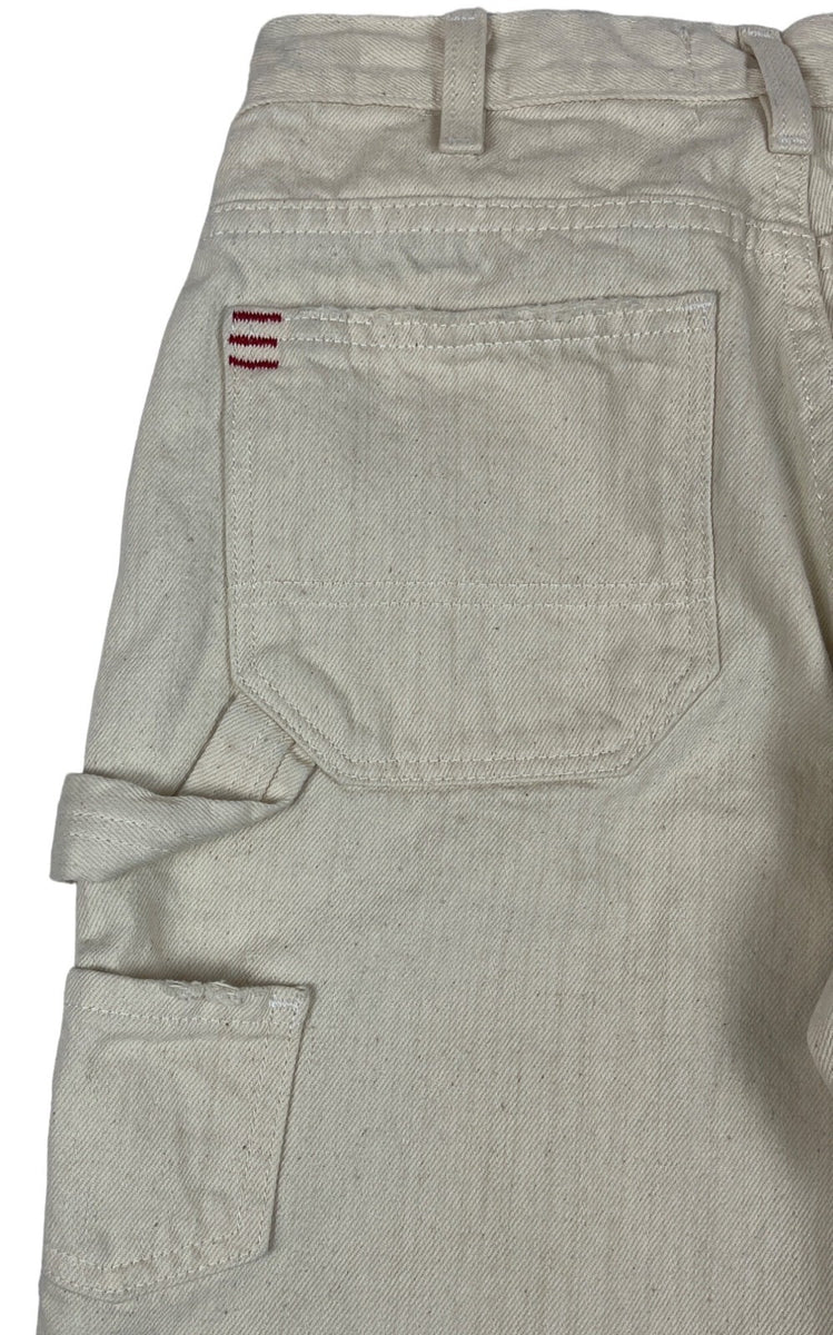 BDG Mens White Workwear Cargo Pants Size Unknown
