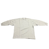 Fear Of God Essentials Mens Gray Crewneck Sweatshirt Logo Pullover Casual Size L
