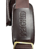 Peigrid Women's Brown Leather Crossbody Travel Bag Sz M - NWT