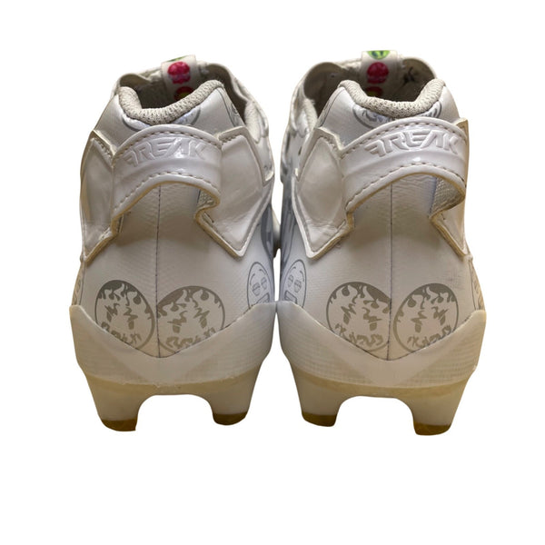 Adidas Men’s White Athletic Freak X Big Mood Football Cleats Size 12