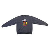 Disney Mickey Inc Mens Gray Graphic Sweatshirt Mickey Mouse Sz M