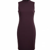 Ann Taylor Womens Purple Sleeveless Sheath Dress  Versatile Chic Size 12