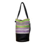 Tote Le Monde Women’s Multicolor Leather & Fabric Bucket Shoulder Bag