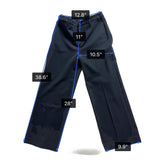 Banana Republic Womens Black Polyester Wide-Leg Crop Stretch Pants Size 6L New