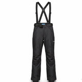 Columbia Mens Black Snow Pants W/Suspenders Insulated Waterproof Outdoor Sz XLT