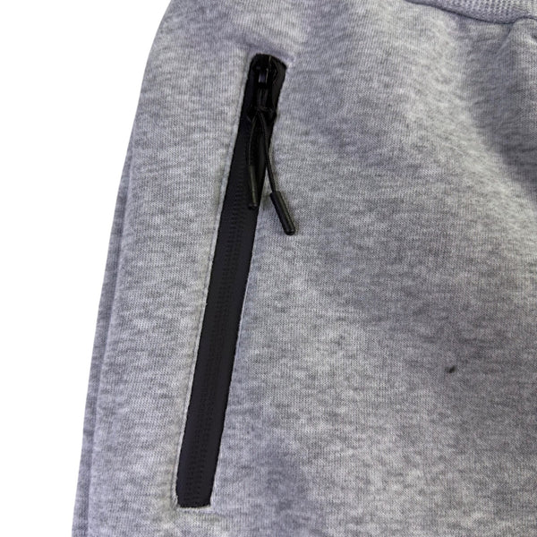 Pure Champ Mens Gray Jogger Pants With Zipper Pockets & Drawstring Size M
