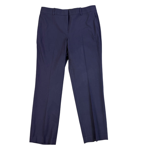 Ann Taylor Womens Navy Petite-Curvy Fit Pants Classic Style Size 8P