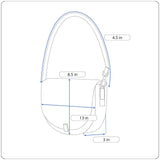 Handcrafted Women's Tropical Brown Circle Straw Braided Handbag Sz M