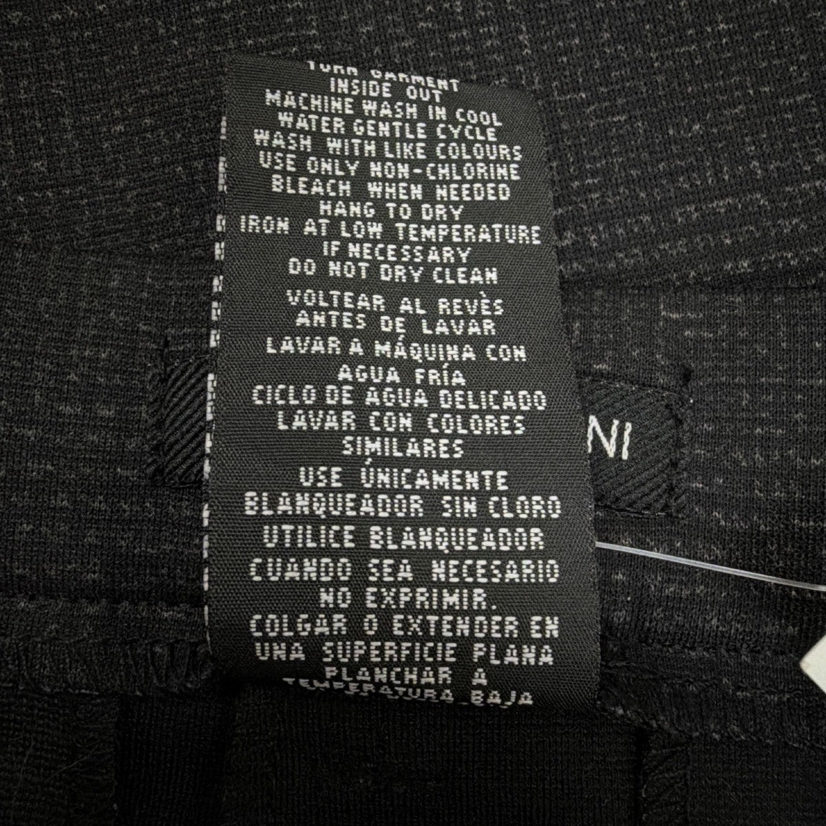 Mario Serrani Womens Black Polyester Blend Slim Fit Knit Legging Charcoal Plaid