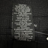 Mario Serrani Womens Black Polyester Blend Slim Fit Knit Legging Charcoal Plaid