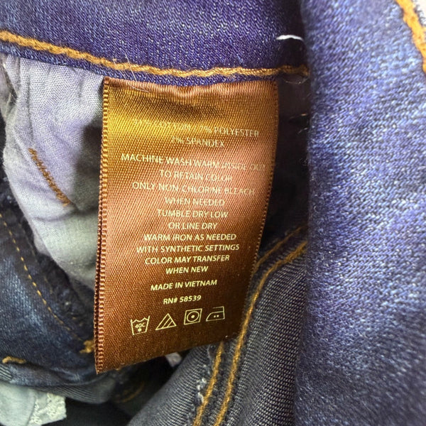 Kut Womens Dark Wash Denim Bootcut Jeans Size 4