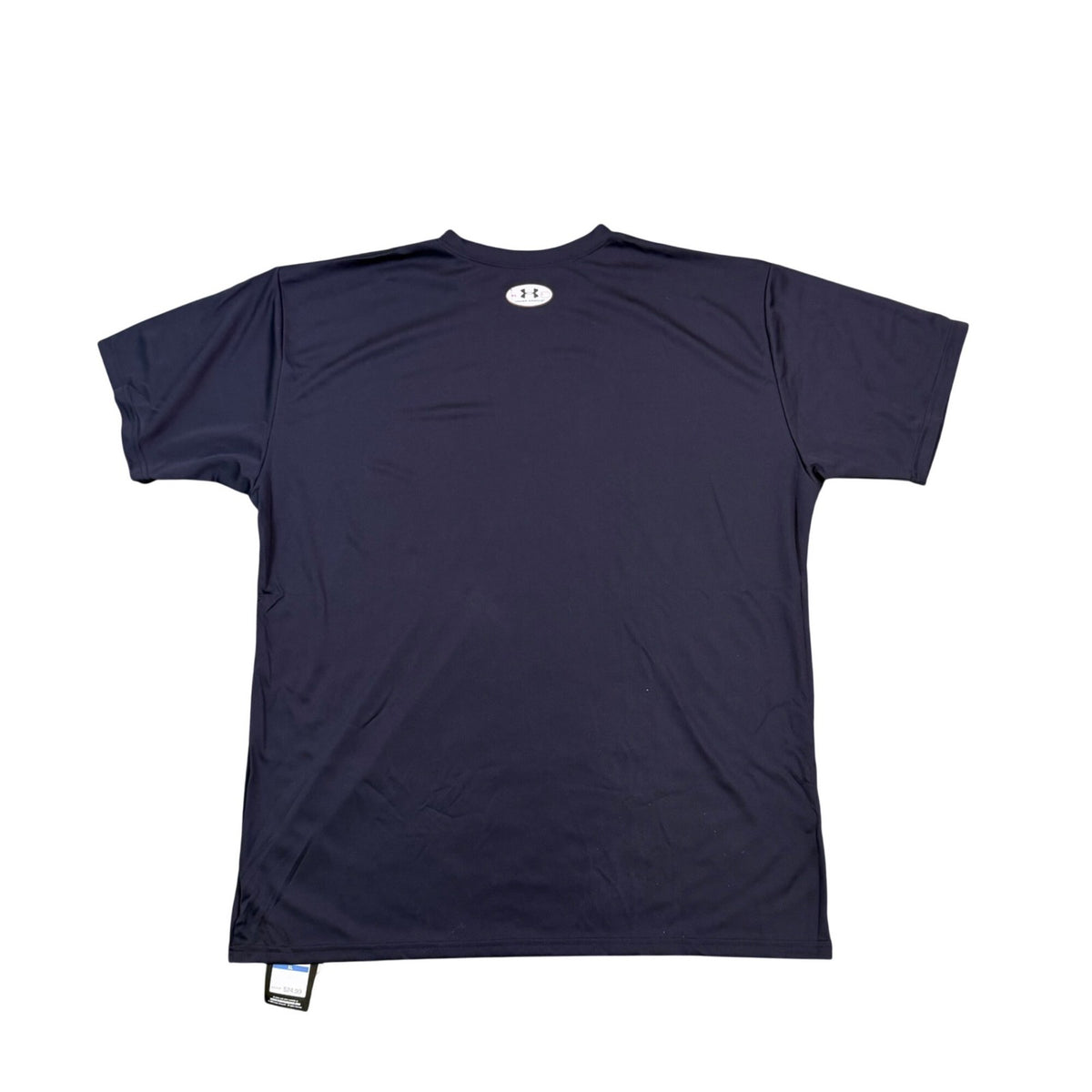 Under Armour Mens Navy Performance Moisture-Wicking Crew Neck T-Shirt Size XL