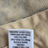 Banana Republic Womens Beige Animal Print Camden Pants Cotton Blend Size 10