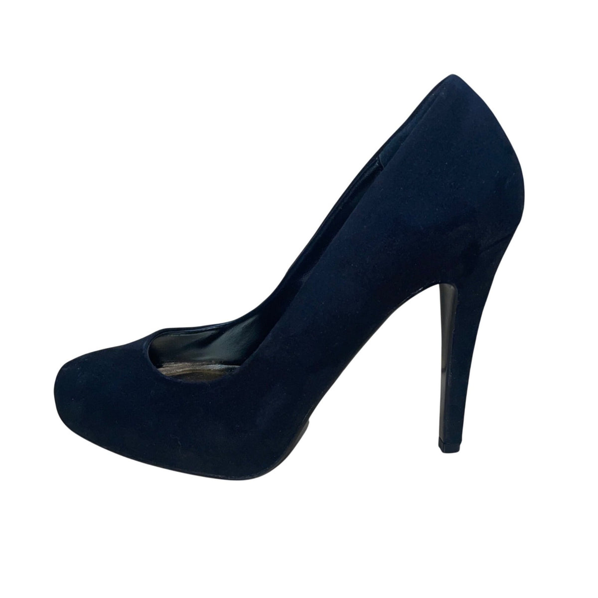 Thalia Sodi Women’s Black & Gold Round Toe Chrissy 2 High Heels Pumps Size 7M