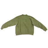Orvis Mens Sage Supersoft Zipneck Sweatshirt With Ribbed Trim Size XXL