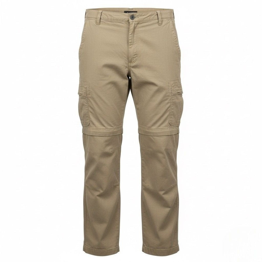 Timberland Mens Tan Convertible Cargo Pants Lightweight Outdoor Sz 38/32