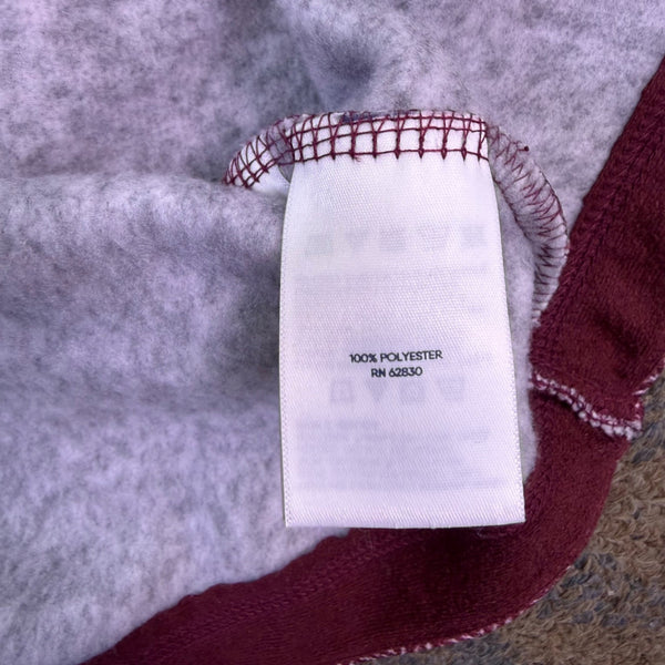 Lands End Womens Pink Herringbone Cowl Neck & Long Sleeve Tunic Sweater Size XL