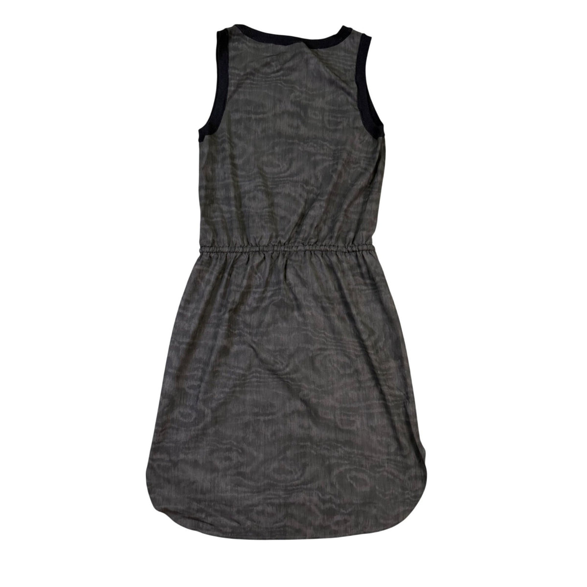 Athleta Womens Gray Sleeveless Drawstring Waist Dress XXS