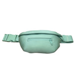 Dagne Dover Unisex Green Polyester Compact Adjustable Fanny Pack Bag