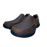 Skechers Men’s Dark Brown Air-Cooled Memory Foam Relaxed Fit Seveno Loafers Sz10