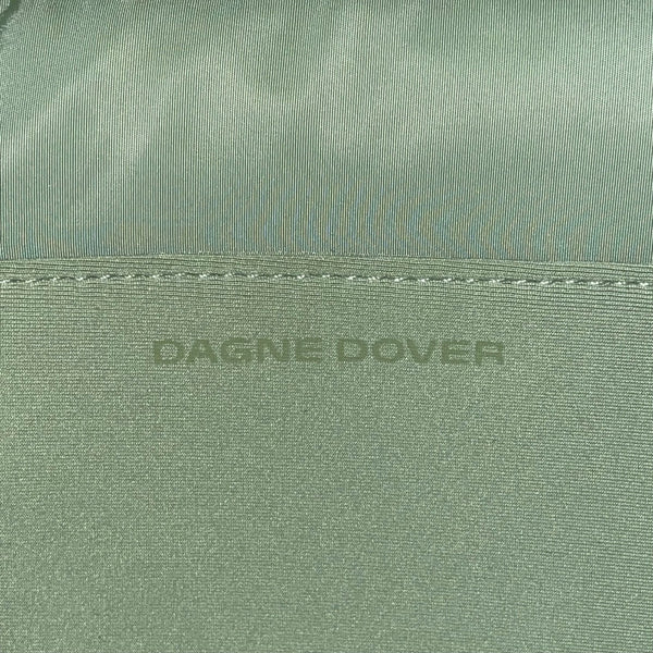 Dagne Dover Unisex Green Polyester Compact Adjustable Fanny Pack Bag