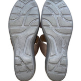 Easy Spirit Women’s Brown Cushioned Footbed Kaitrin Wedge Sandals Size 10M