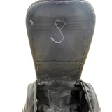 Samsonite Black Nylon With Zipper Pockets & Hook Travel Toiletry Kit Bag