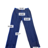 Calvin Klein Mens Blue Slim Fit Dress Pants  Classic Trousers Size 32W X 30L 