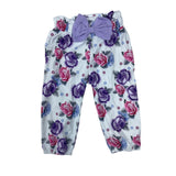 Shenzhen Toddler Girl's Green and Purple 3-Piece Florals Set Sz 3-6M