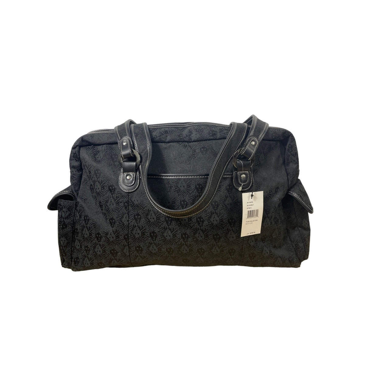 Anne Klein Black Travel Tote Bag for Women