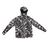 Ci Sono Mens Camouflage Hooded Windbreaker Jacket Waterproof Outerwear Size M