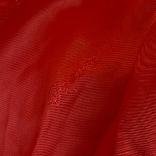Fayuan Girls Red Double-Breasted Hooded Coat Real Fur Trim Jacket